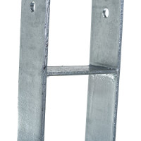 Основание столба ALBERTS H-образный г-оц. 101х60х600х300х5, 203917