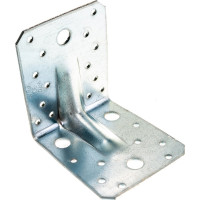 Перфорированный уголок ALBERTS усиленный, оцинкованный 105х105х90х3мм 336325