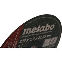 Круг отрезной по нержавеющей стали SP-Novorapid (230x1.9x22.23 мм) Metabo 617168000