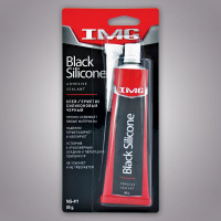 Силиконовый клей-герметик IMG черный, 85г MG-411