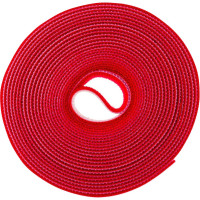 Лента (липучка) в рулоне Hyperline WASNR-5x25-RD ширина 25 мм, длина 5 м, красная 401696