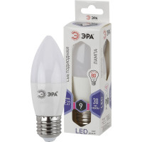 Светодиодная лампа ЭРА LED B35-9W-860-E27 диод, свеча, хол Б0031410