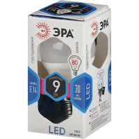 Светодиодная лампа ЭРА LED P45-9W-840-E14 диод, шар, нейтр Б0029042
