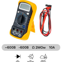 Цифровой мультиметр duwi M830L PROFI с противоударным чехлом, 26044 8