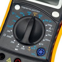 Цифровой мультиметр duwi M830L PROFI с противоударным чехлом, 26044 8