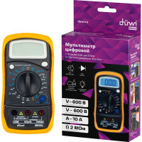 Цифровой мультиметр duwi M830L PROFI с противоударным чехлом, 26044 8