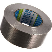 Алюминиевая лента FOLSEN 50мм x 40м, армированная, 70 мкм 074505
