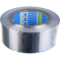 Алюминиевая лента FOLSEN 50мм x 40м, армированная, 70 мкм 074505