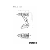 Аккумуляторная дрель-шуруповерт Metabo BS 18 L BL 602326500