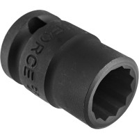 Головка короткая ударная 12-гранная (15 мм; 1/2DR) FORCE 44815