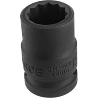 Головка короткая ударная 12-гранная (15 мм; 1/2DR) FORCE 44815
