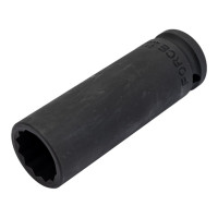 Головка 12-ти гранная L=85 мм, 1/2", 19 мм FORCE 4488519