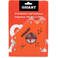 Угольник магнитный стрелка 75LBS (45, 90, 135 град; усилие 34 кг) Gigant G-0512