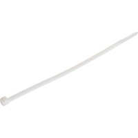 Нейлоновая неоткрывающаяся стяжка NIKOMAX 150х3,5мм, белая, уп-ка 100шт. NMC-CTN150-35-SL-WT-100