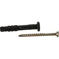 Дюбель-гвоздь ГОСКРЕП 6х40 гриб.манж. полипропилен 200 шт. 4-0012240