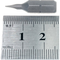 Вставка бита торцевая 1/4", Slotted, 3х0,5 мм, L=25 мм KING TONY 102503S1
