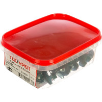 Кровельный саморез ГОСКРЕП 5.5х19 RAL 6005 зеленый мох, 70 шт., пл.конт 280 мл 2-0018260