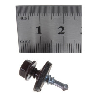 Кровельный саморез ГОСКРЕП 5.5х19 RAL 8017 коричневый шоколад, 300 шт., б.пл.конт. 1000 мл 2-0017050