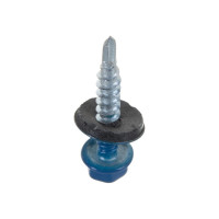 Кровельный саморез Саморезик 4,8х29 RAL5005 синий насыщенный 250шт SKRAL5005-4,8х29-250