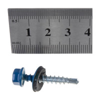 Кровельный саморез Саморезик 4,8х29 RAL5005 синий насыщенный 250шт SKRAL5005-4,8х29-250