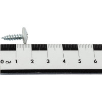 Саморез с пресс-шайбой по металлу 4,2х16 Саморезик полусфера, оцинков, острый 1кг SWPSHO-4,2х16-1