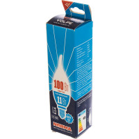 Светодиодная лампа Volpe LED-CW37-11W/NW/E14/FR/NR. Форма свеча на ветру, матовая. UL-00003816