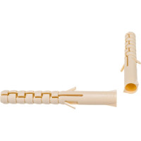 Нейлоновый дюбель ЕВРОПАРТНЕР PND-10L 10х80 mm удлиненный, 70 шт 86475