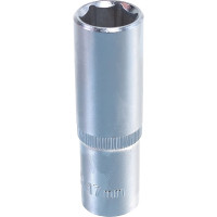Головка торцевая глубокая 6 граней (17 мм; 1/2 Dr) KRAFT KT 700381