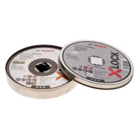 Отрезной диск по нержавеющей стали X-LOCK (125x1x22.2 мм; 10 шт.) Bosch 2608619267