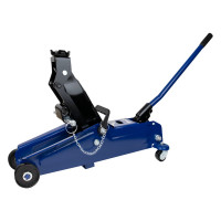 Подкатной гидравлический домкрат KRAFT 3 т, кейс KT 820005