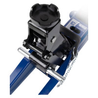 Подкатной гидравлический домкрат KRAFT 3 т, кейс KT 820005