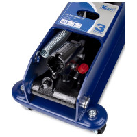 Подкатной гидравлический домкрат KRAFT 3 т, кейс KT 820006