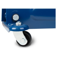 Подкатной гидравлический домкрат KRAFT 2.5 т, кейс KT 820003