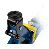 Подкатной гидравлический домкрат KRAFT 2.5 т, кейс KT 820003