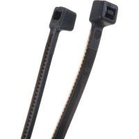 Пластиковый хомут черный 3.0x200мм универсальный 50шт Эврика ER-13201 956506