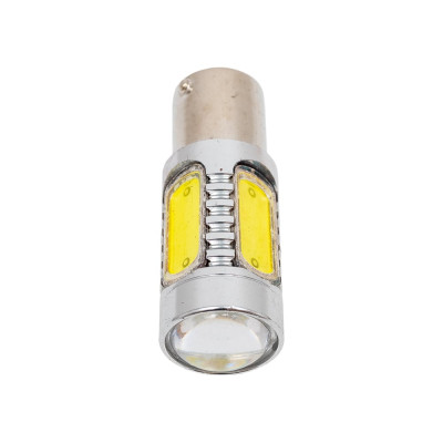 Автолампа P21W BA15s 5 SMD MEGA WHITE блистер MEGAPOWER M-56285Wбл