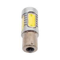 Автолампа P21W BA15s 5 SMD MEGA WHITE блистер MEGAPOWER M-56285Wбл