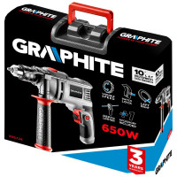 Ударная дрель GRAPHITE 58G726
