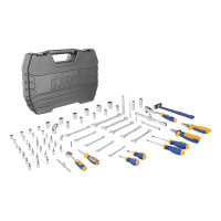 Набор инструмента 1/2 Dr и 1/4 Dr 73 предмета KRAFT KT 700677