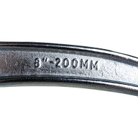 Шарнирный трехлапый съемник KRAFT 200 мм, Cr-V KT 701033
