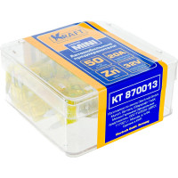 Набор предохранителей KRAFT 20 А, MINI, 50 шт, пласт кор KT 870013