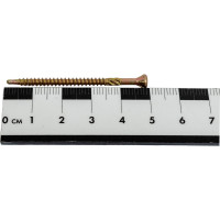 Шуруп для деревянных полов ЕВРОПАРТНЕР самозенкующий, потай TORX 10, ж/п 3.5x50 50 шт. E1 1414 1 15 0068 7