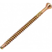 Шуруп для деревянных полов ЕВРОПАРТНЕР самозенкующий, потай TORX 10, ж/п 3.5x50 50 шт. E1 1414 1 15 0068 7