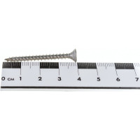 Универсальный шуруп ЕВРОПАРТНЕР с пот. гол. 4х40 нержав. сталь 8 шт. G2 4040 1