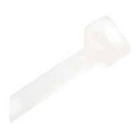 Нейлоновый хомут стяжка DolleX 7,6х300 мм, уп. 100 шт., белый SN-831