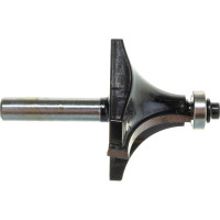 Фреза кромочная калевочная с нижним подшипником серия 1017 (50x25 мм; R18 мм; хвостовик 8 мм) Росомаха 801712