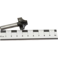 Фреза пазовая фасонная серия 1009 (25x16 мм; R8 мм; хвостовик 8 мм) Росомаха 800903