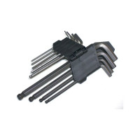 Набор Г-образных ключей DolleX 9 шт. 1,5-10 мм с шаром, L=180mm SHB-009