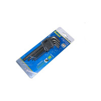 Набор Г-образных ключей DolleX 9 шт. 1,5-10 мм с шаром, L=180mm SHB-009