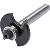 Фреза кромочная фальцевая с нижним подшипником серия 1023 (33x5x50 мм; хвостовик 8 мм) Росомаха 802305